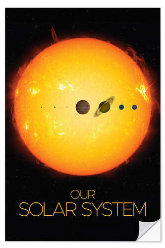 Wall sticker Our Solar System