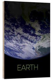 Obraz na drewnie Earth I
