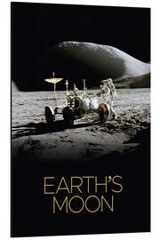 Magnettafel Earth's Moon