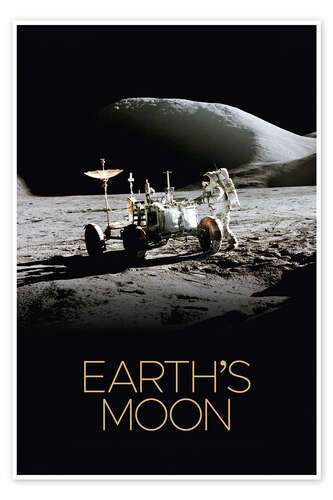 Plakat Earth's Moon