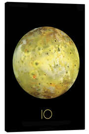 Canvas print Io, a moon of Jupiter - NASA