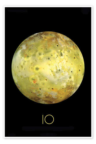 Poster Io, ein Mond des Jupiters