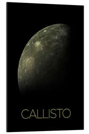 Gallery print Callisto, a moon of Jupiter