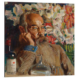 Alubild Porträt von Sigurd Wettenhovi-Aspa, 1919