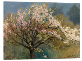 Stampa su vetro acrilico Fruit Tree in Blossom - Arvid Jarnefelt
