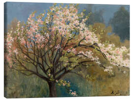 Lienzo Fruit Tree in Blossom - Arvid Jarnefelt