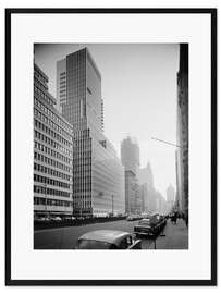 Impresión de arte enmarcada 425 Park Ave, New York, 1957