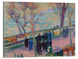 Alubild Die Ufer der Seine, 1912 - Magnus Enckell