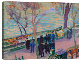 Lerretsbilde Banks of the Seine, 1912 - Magnus Enckell