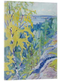 Acrylglasbild Fjäll-Landschaft - Gabriel Engberg, 1910