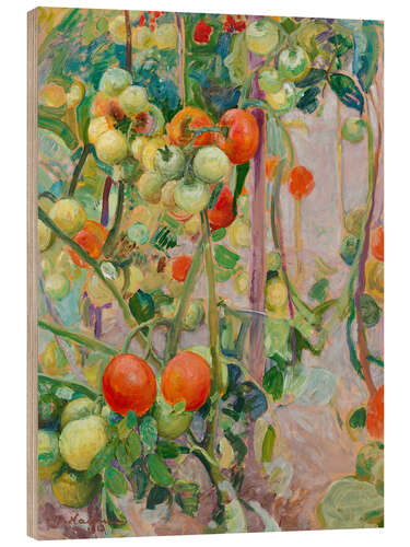Wood print Tomatoes, 1913