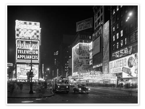 Poster New York City Views, 1953