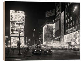 Tableau en bois New York City Views, 1953