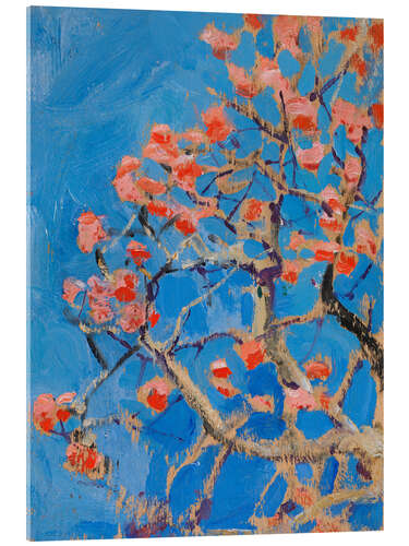 Acrylic print Coral Tree in Blossom, 1910