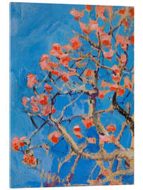 Acrylic print Coral Tree in Blossom, 1910