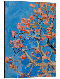 Tableau en aluminium Coral Tree in Blossom, 1910