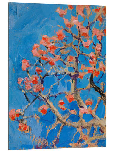 Galleriataulu Coral Tree in Blossom, 1910