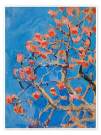 Poster Coral Tree in Blossom, 1910