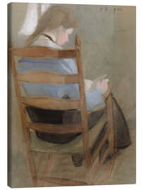 Lienzo Girl Reading (Seated Girl), 1904