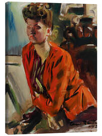 Leinwandbild Porträt von Margit Rautala-Kaipainen - Emil Rautala, 1943