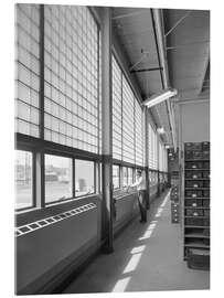 Quadro em acrílico Becton Dickinson &amp; Co., Rutherford, New Jersey, 1954