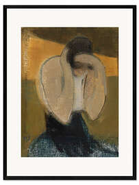 Impression artistique encadrée The Romani Woman, 1919