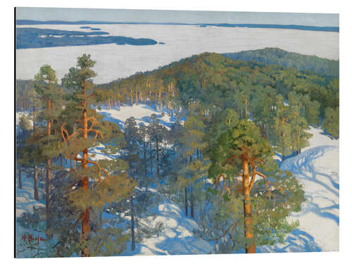 Cuadro de aluminio View from Pyynikki Ridge - Helmi Biese, 1900