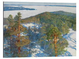 Cuadro de aluminio View from Pyynikki Ridge - Helmi Biese, 1900