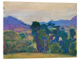 Obraz na szkle akrylowym River Valley, 1909 - Akseli Gallen-Kallela