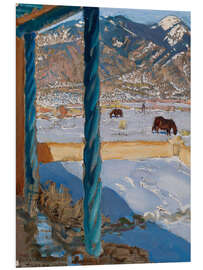 Obraz na PCV Taos Home in Sunlight, 1925
