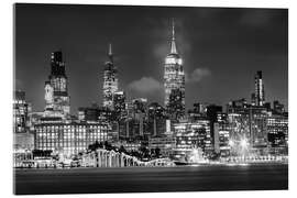 Akryylilasitaulu Manhattan skyline with Little Island - Melanie Viola