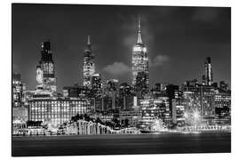 Stampa su alluminio Manhattan skyline with Little Island - Melanie Viola