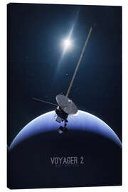 Lerretsbilde Voyager 2 - Neptun 1989 - Tobias Roetsch