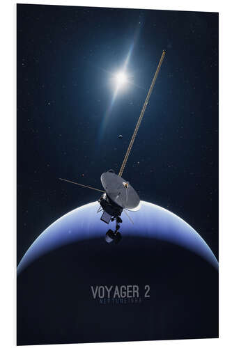 Cuadro de PVC Voyager 2 - Neptun 1989