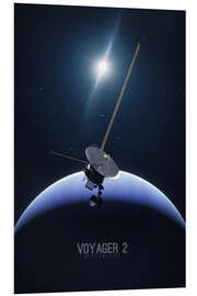 Cuadro de PVC Voyager 2 - Neptun 1989 - Tobias Roetsch