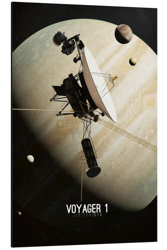Alumiinitaulu Voyager 1 - Jupiter 1979