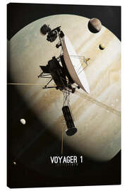 Lerretsbilde Voyager 1 - Jupiter 1979