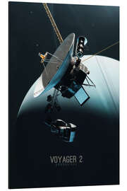 Magnettafel Voyager 2 - Uranus 1986