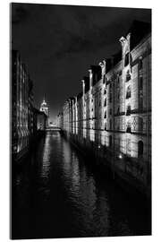 Acrylglasbild Hamburger Speicherstadt - Manfred Hartmann