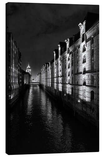Obraz na płótnie Hamburg Speicherstadt, Germany