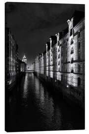Obraz na płótnie Hamburg Speicherstadt, Germany - Manfred Hartmann