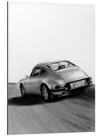 Tableau en aluminium Timeless drive - Denny Stoekenbroek