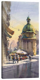 Canvas print Towering Legacy - Samira Yanushkova