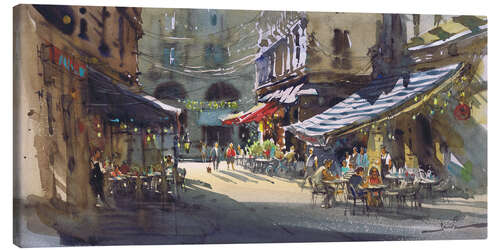 Canvas print Beneath the Canopy of Calm