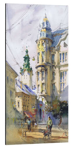 Cuadro de aluminio Classic Cityscape