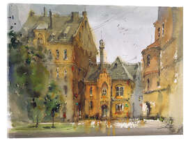 Acrylglasbild Antikes Stadtbild - Samira Yanushkova