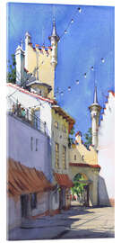 Acrylglasbild Mittelalterliche Erinnerungen - Samira Yanushkova