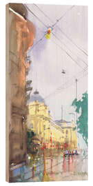 Tableau en bois Baroque Boulevard - Samira Yanushkova