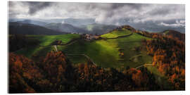 Acrylic print Fairy tale land in Slovenia - Martin Podt