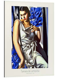 Alumiinitaulu Portrait of Mrs. M., 1932